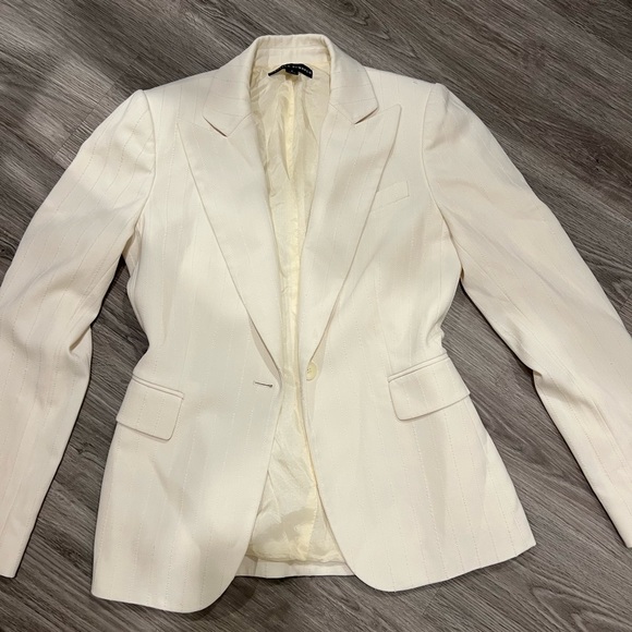 VINTAGE WHITE BLAZER - Picture 3 of 7
